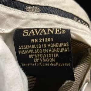 Savane mens dress pants 40 x 32